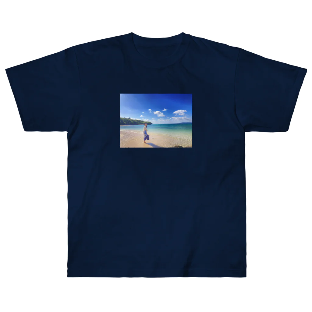 nature islandの黒島アイランド ヘビーウェイトTシャツ