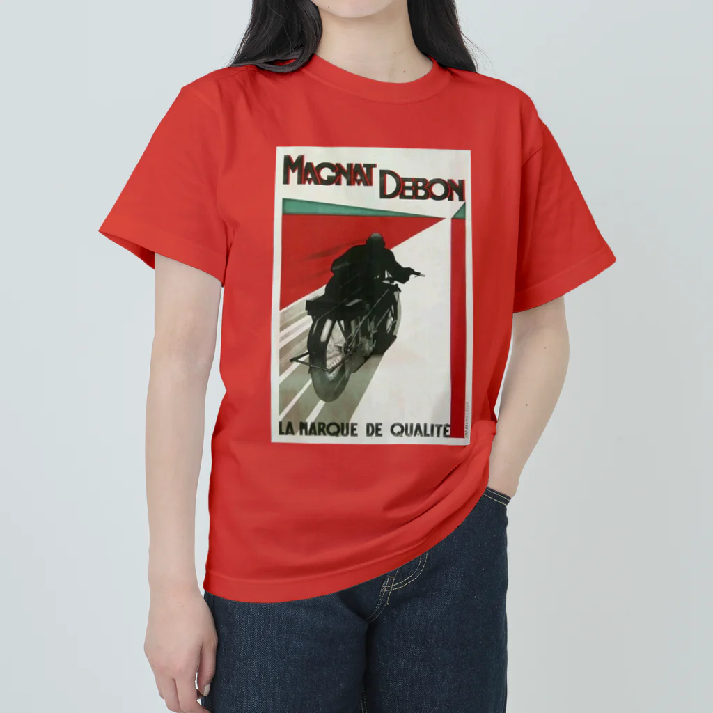 YS VINTAGE WORKSのフランス　幻のバイクメーカー　Magnat Debon ヘビーウェイトTシャツ