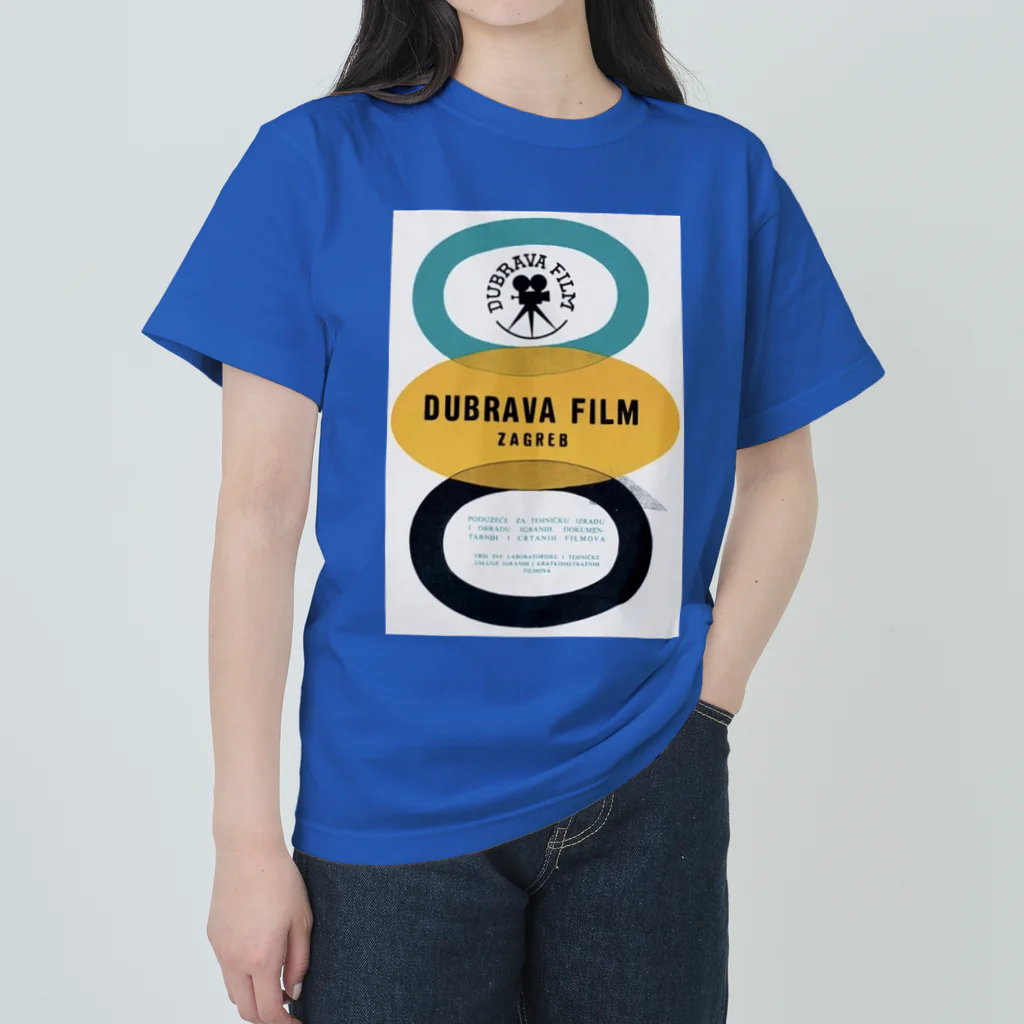 YS VINTAGE WORKSのクロアチア・ザグレブ　DUBRAVAフィルム ヘビーウェイトTシャツ