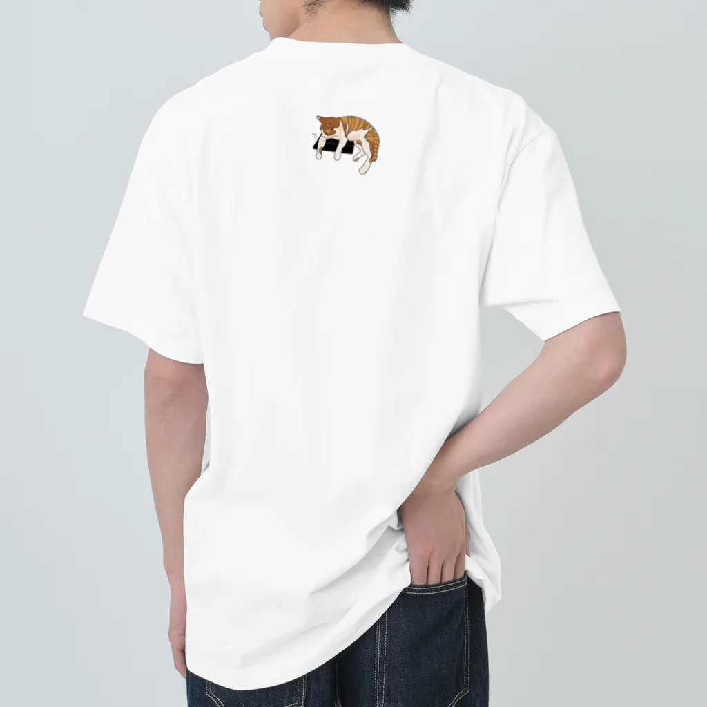 R!KAの犬と猫 ヘビーウェイトTシャツ