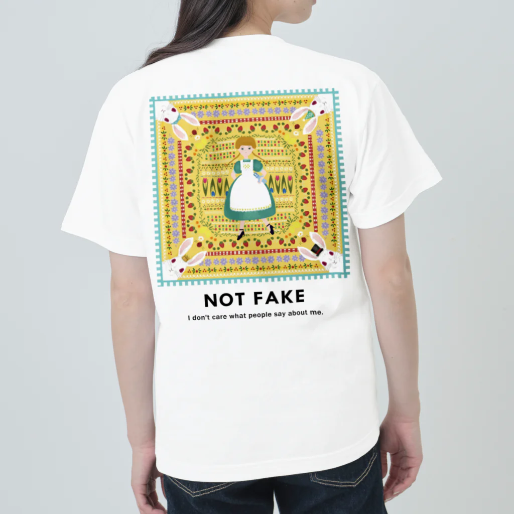 Manettia （マネッチア）のNOT FAKE ヘビーウェイトTシャツ