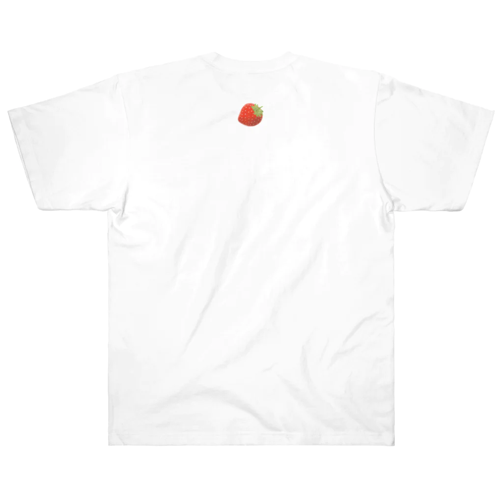 utouch_のいちごケーキ〈チェック〉 Heavyweight T-Shirt