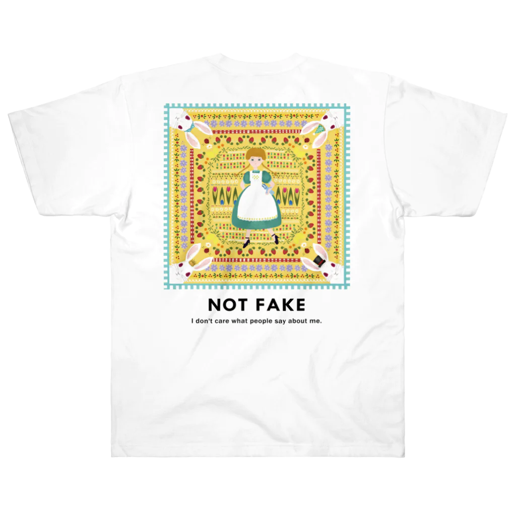 Manettia （マネッチア）のNOT FAKE ヘビーウェイトTシャツ