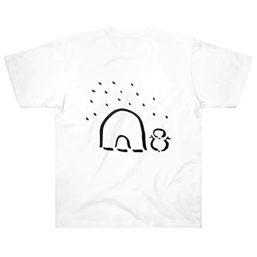 moko's merry shopのゆきっこ Heavyweight T-Shirt