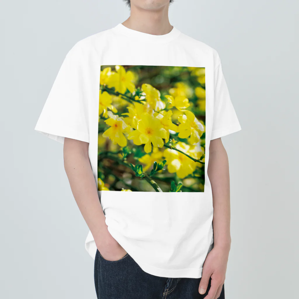 akane_art（茜音工房）の癒しの風景（オウバイ） Heavyweight T-Shirt