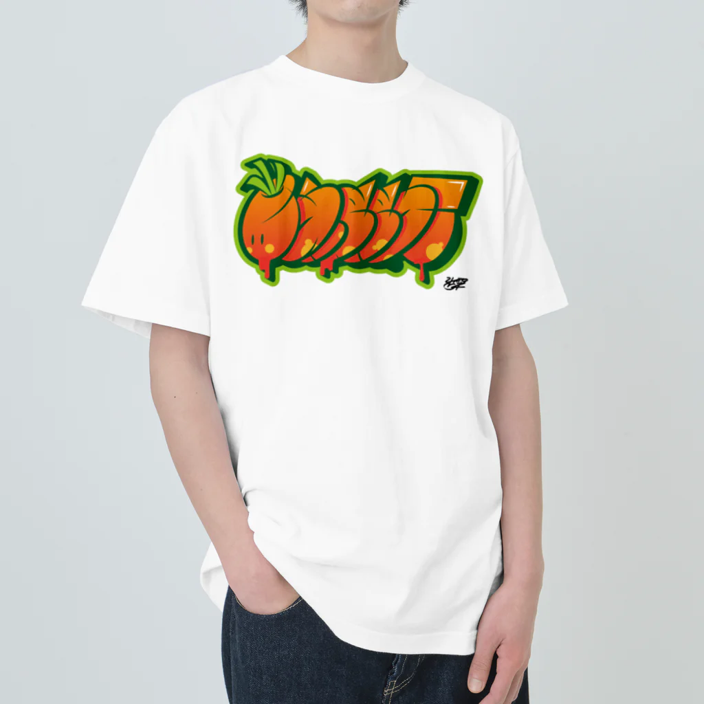FOOD_GRAFFITI26のCARROT ヘビーウェイトTシャツ