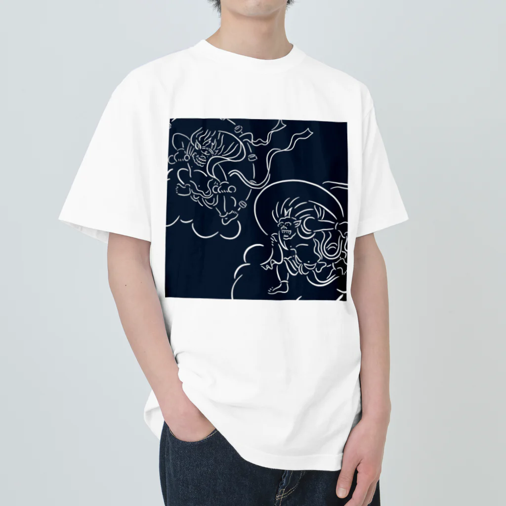 taromaronのふうじん＆らいじん Heavyweight T-Shirt