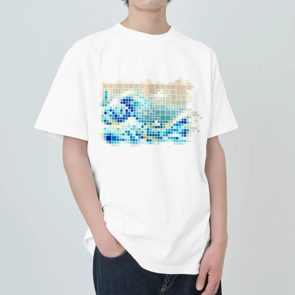 NEO_Game_freakのHOKUSAI-浪 ヘビーウェイトTシャツ