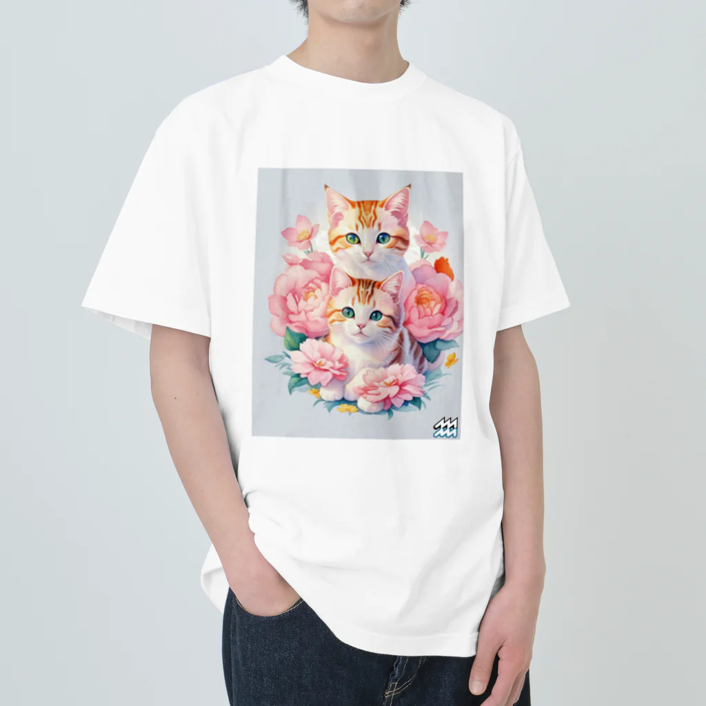 embersportsのAGAPE CAT ヘビーウェイトTシャツ