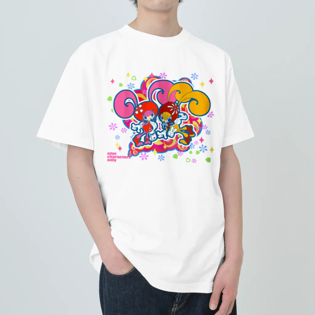 マイティマのRabbits Two Top Heavyweight T-Shirt