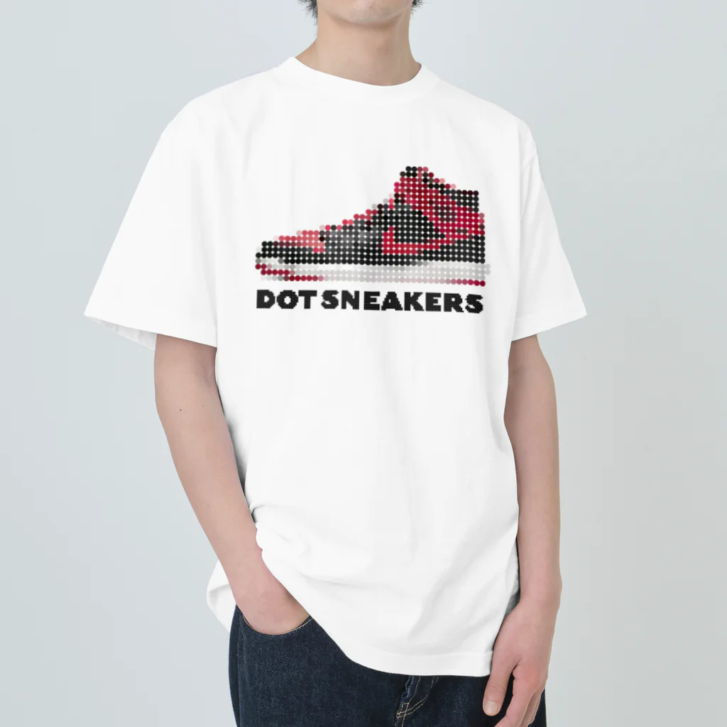 SCARF_BEAR_DESIGNのDOT SNEAKERS［003］ Heavyweight T-Shirt