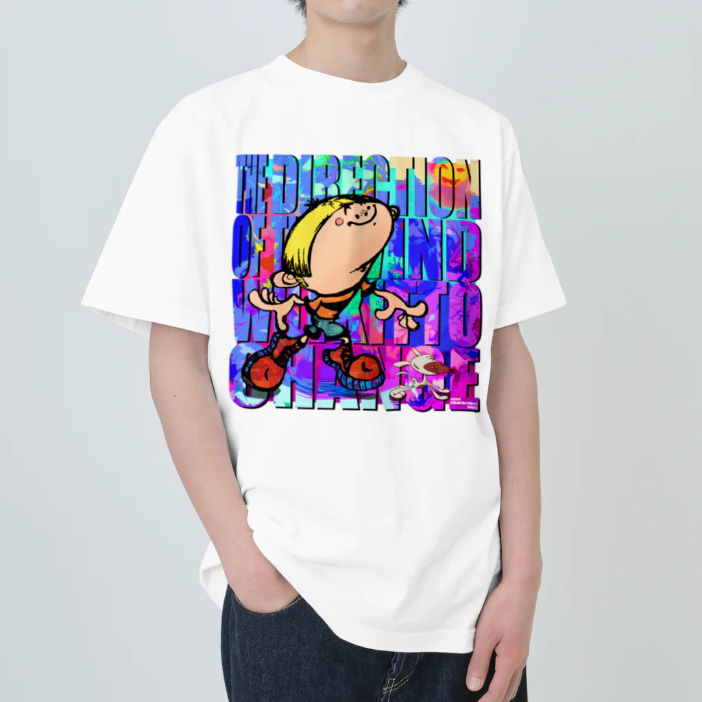 マイティマの前向きです／KITTO変わる Heavyweight T-Shirt