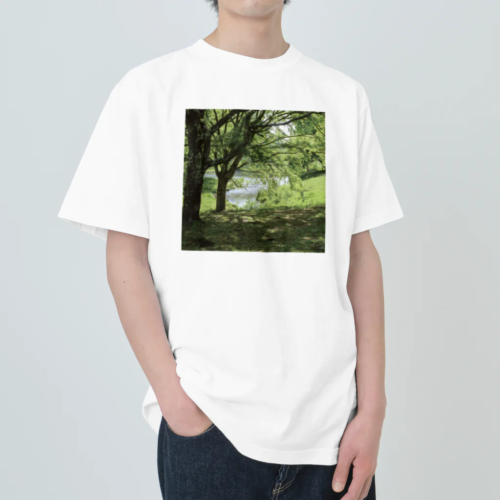 akane_art（茜音工房）の癒しの風景（樹木） ヘビーウェイトTシャツ