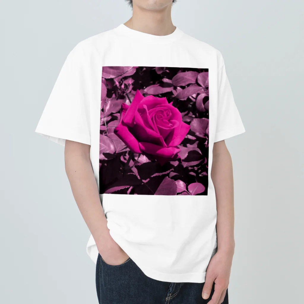 hsh2006のRose(Magenta) Heavyweight T-Shirt