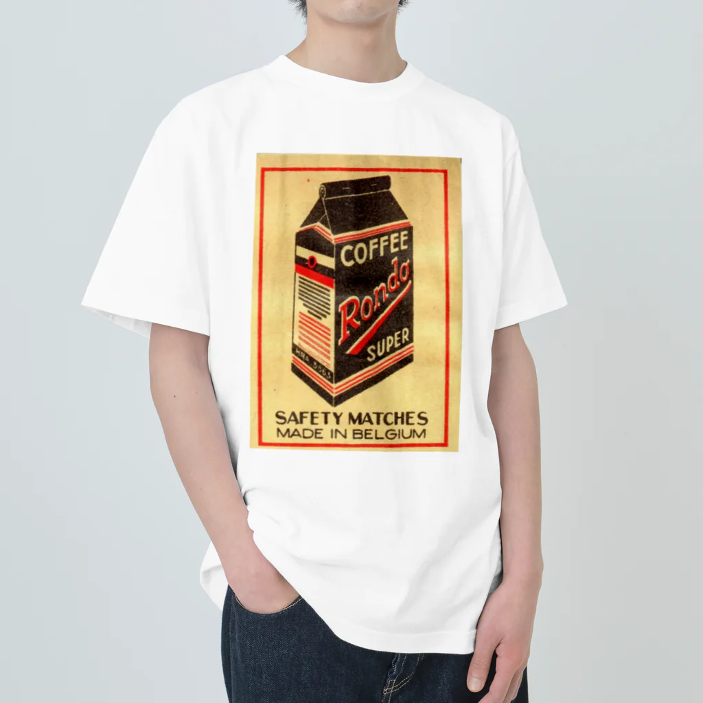 YS VINTAGE WORKSのベルギー　珈琲パック Heavyweight T-Shirt