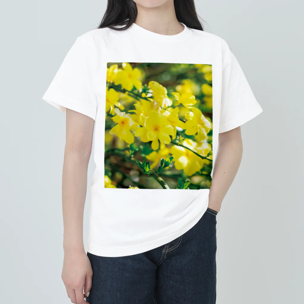 akane_art（茜音工房）の癒しの風景（オウバイ） Heavyweight T-Shirt