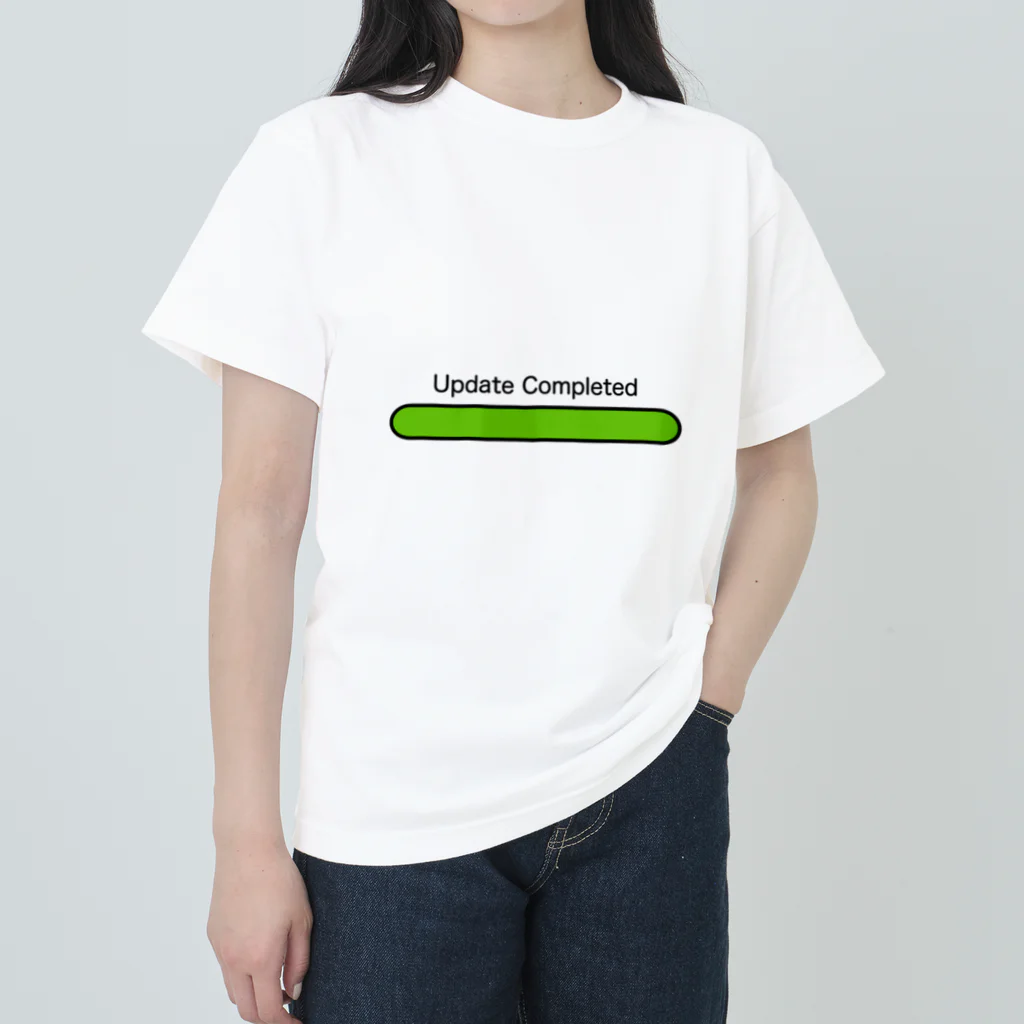KNTMのUpdate Completed  ヘビーウェイトTシャツ