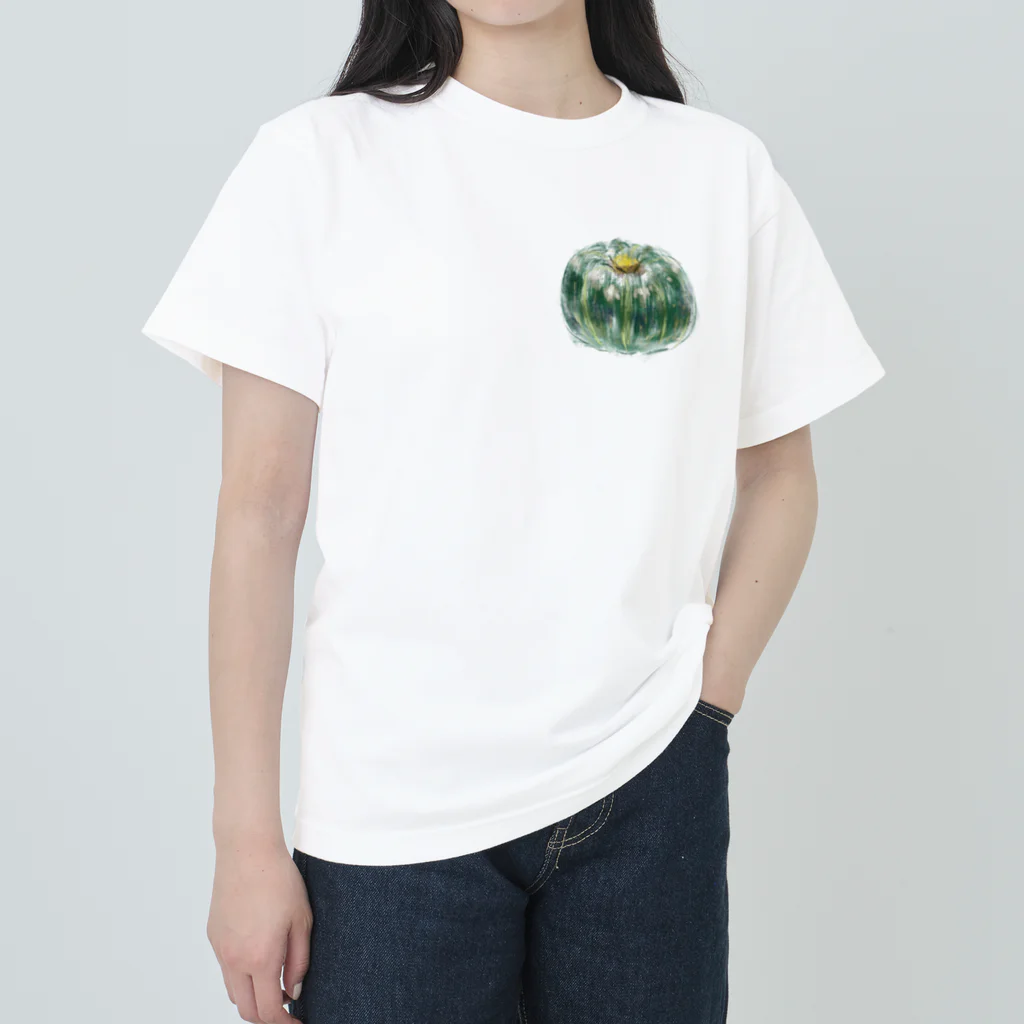 akane_art（茜音工房）のベジタブルT（カボチャ） ヘビーウェイトTシャツ