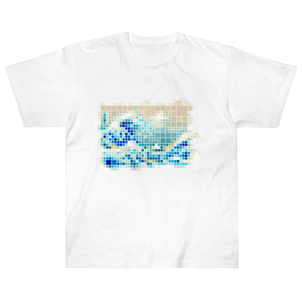 NEO_Game_freakのHOKUSAI-浪 Heavyweight T-Shirt