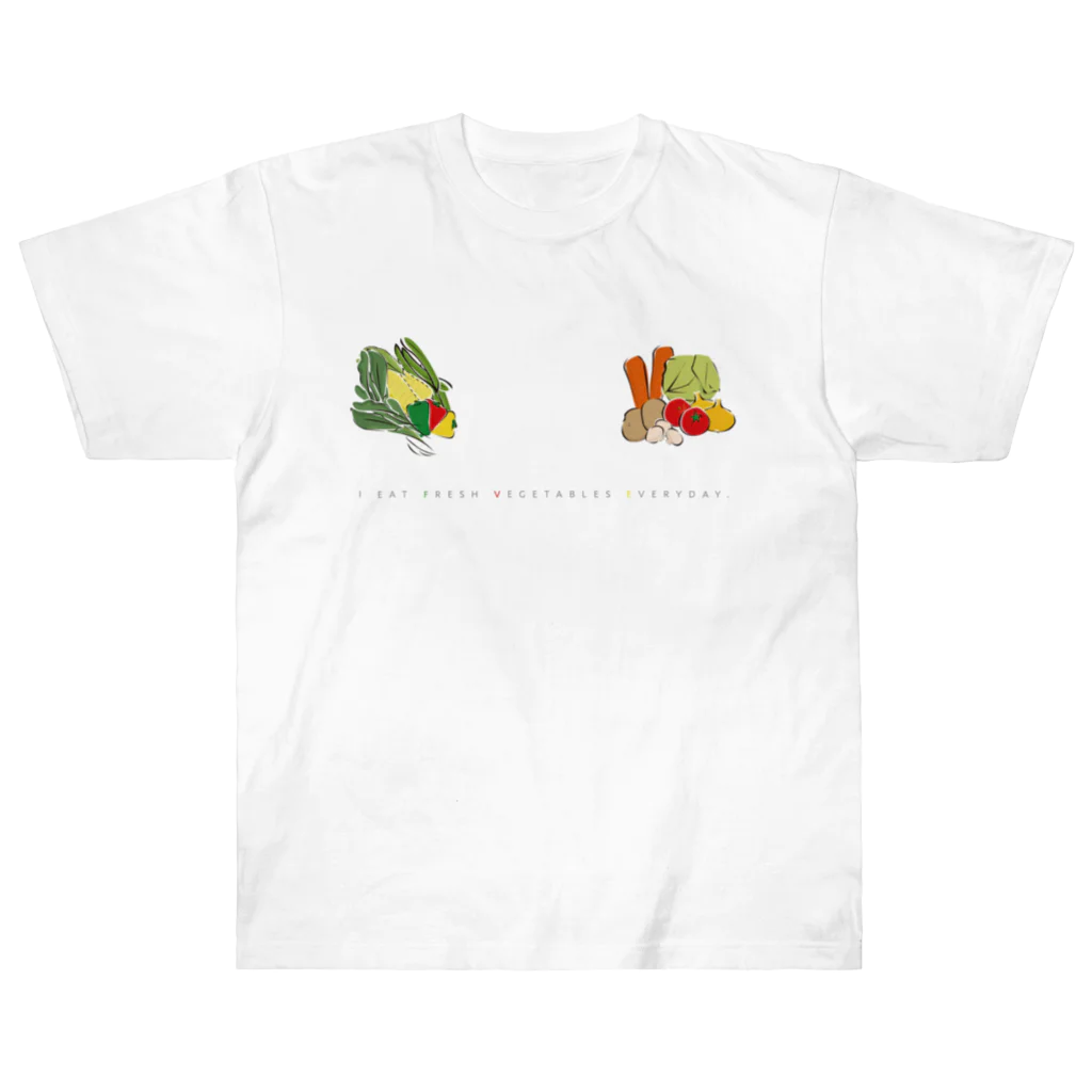 ISESTYLEのFRESH VEGETABLES ヘビーウェイトTシャツ