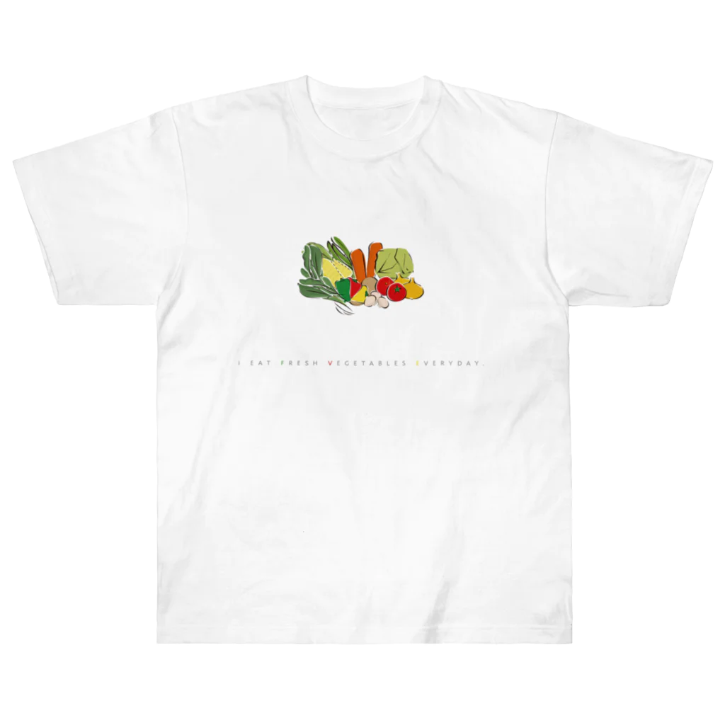 ISESTYLEのFRESH VEGETABLES 2 ヘビーウェイトTシャツ