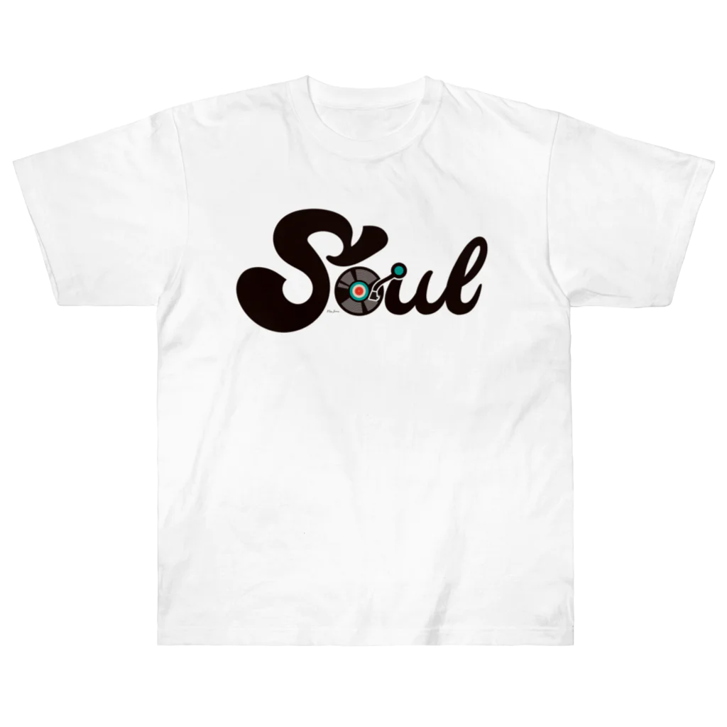 mrsJONESのSoul / レコード ヘビーウェイトTシャツ