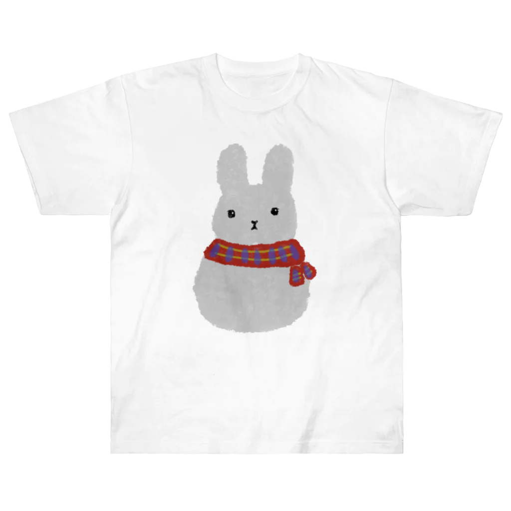 ころちゃんのおうち🐰🏠うさぎグッズのうさぎのころちゃん ヘビーウェイトTシャツ