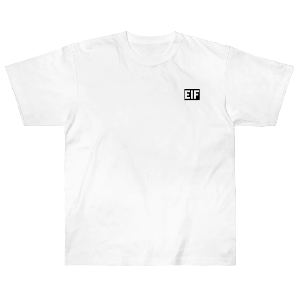 EiFのEiF Tシャツ 背面ビッグロゴ Heavyweight T-Shirt