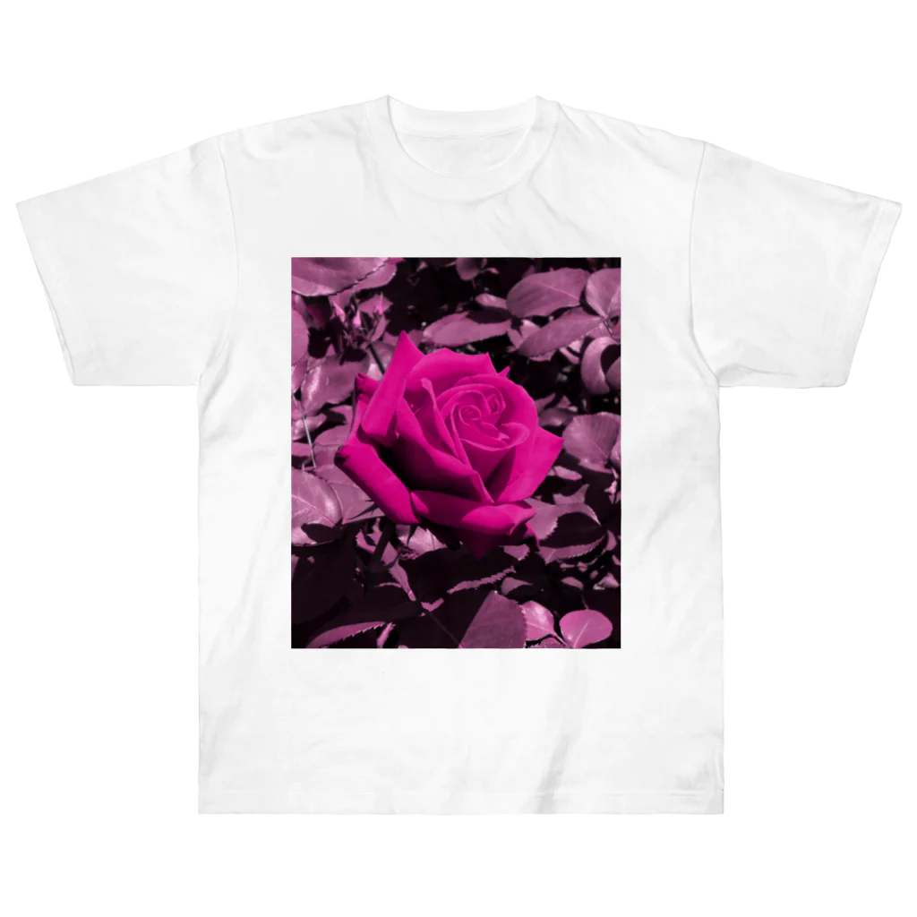 hsh2006のRose(Magenta) Heavyweight T-Shirt