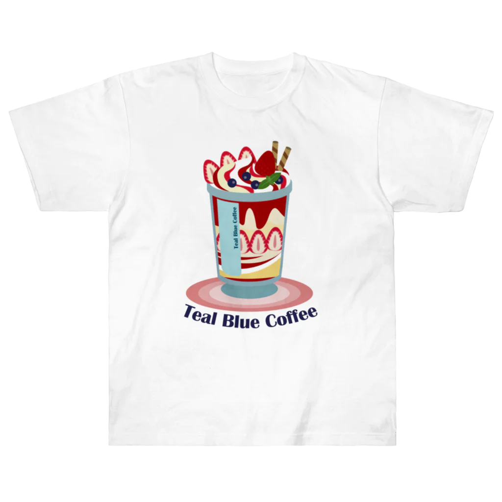 Teal Blue CoffeeのSpecial strawberry Heavyweight T-Shirt