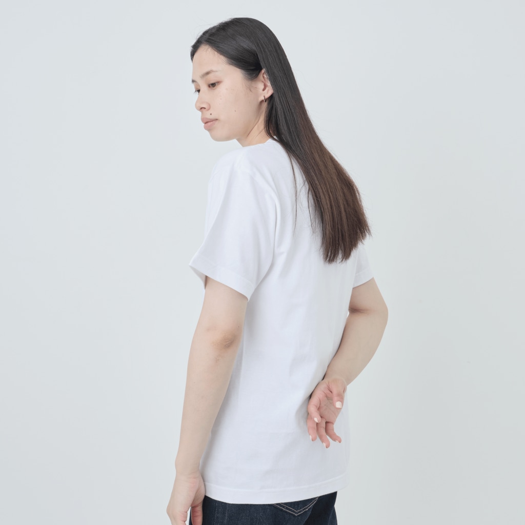 akane_art（茜音工房）のベジタブルT（オクラ） Heavyweight T-Shirt