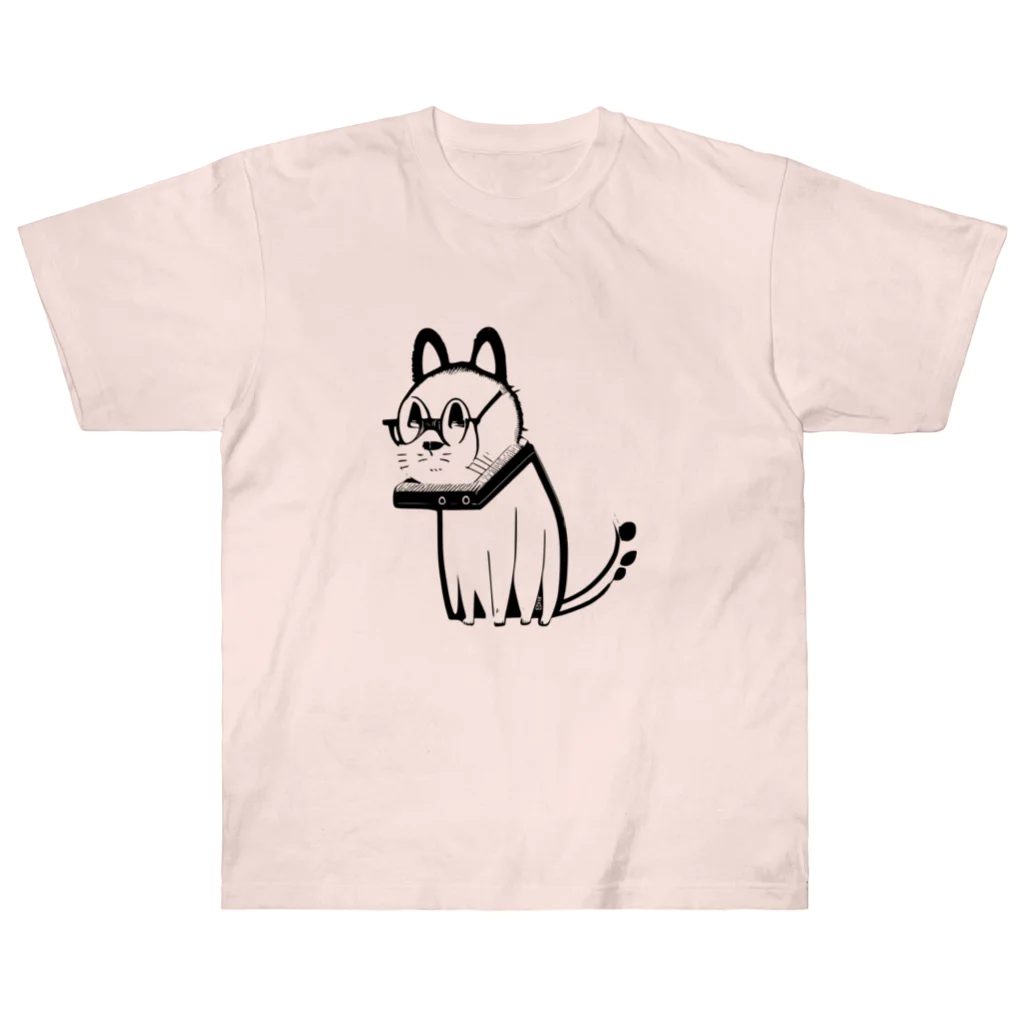 ダンディーおじさんのお店のダンディー犬さん Heavyweight T-Shirt