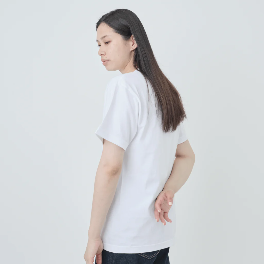 gajumaleの【15周年記念🏆】オリジナルエンブレムTシャツ-くすみブルー- Heavyweight T-Shirt