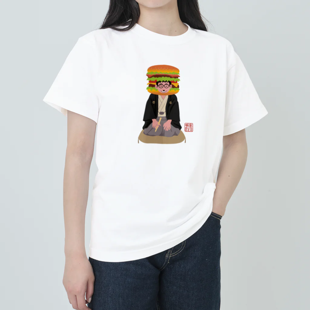 キッズモード某の噺家バーガー(かぶりものVr) Heavyweight T-Shirt