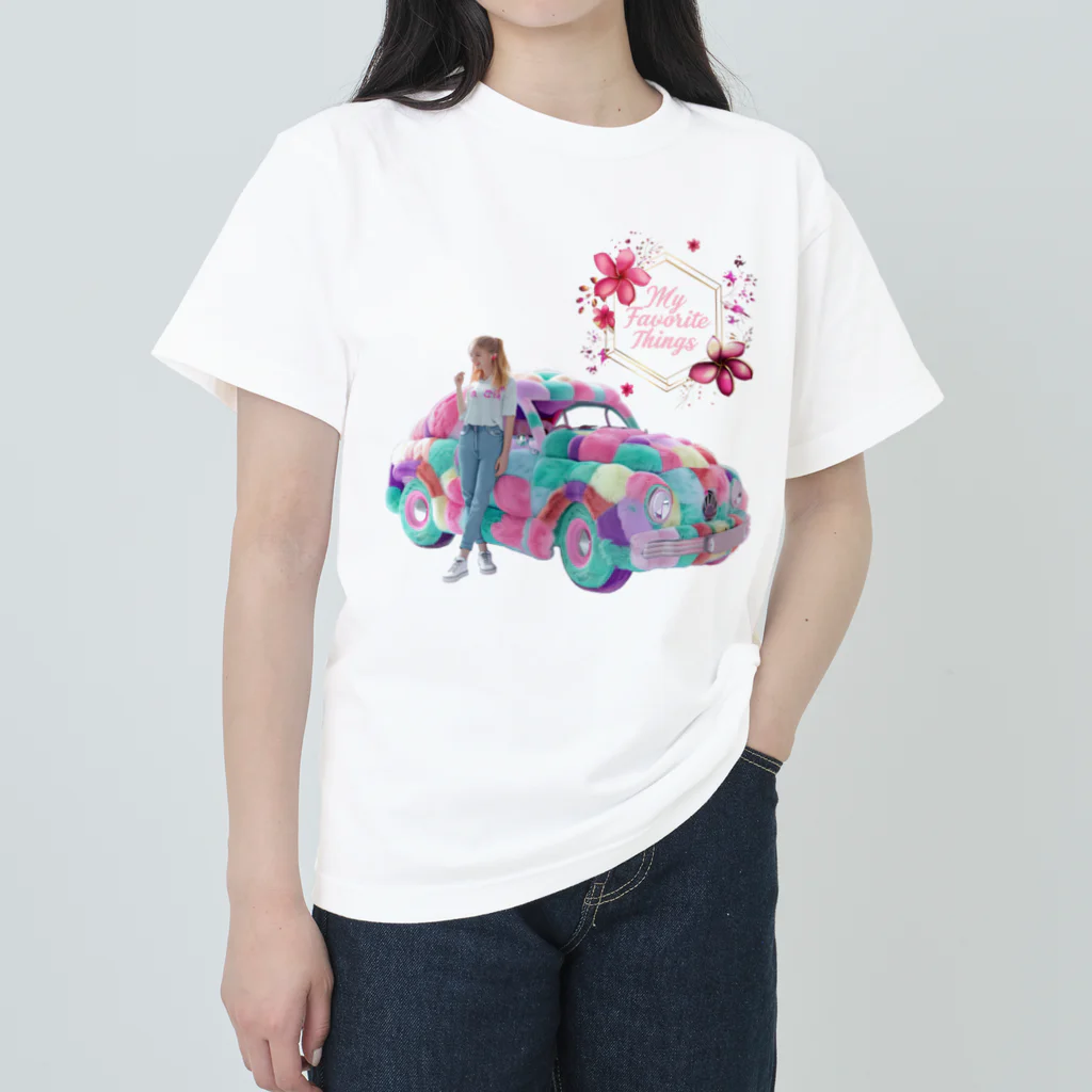 sa-ku-raのMy Favorite Things２ Heavyweight T-Shirt