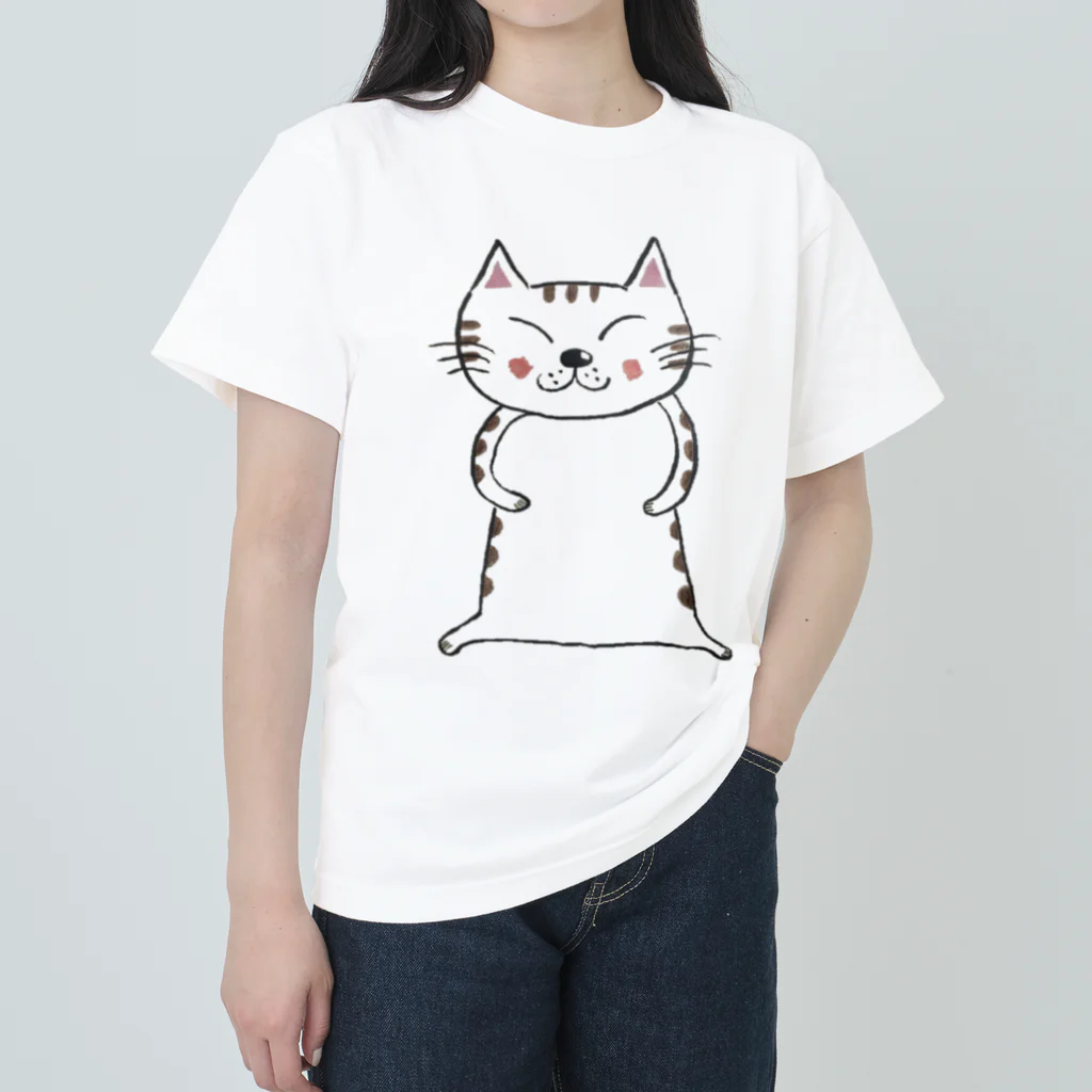 tokotosuzuの茶とら01 ヘビーウェイトTシャツ