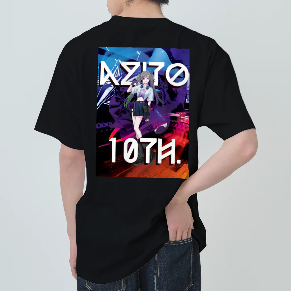 #azito10th オフィシャルグッズサイトのazito10th ヘビーウェイトTシャツ