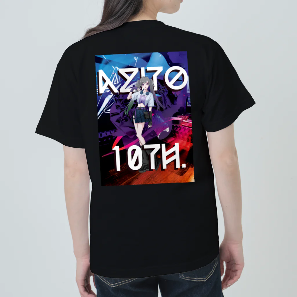 #azito10th オフィシャルグッズサイトのazito10th ヘビーウェイトTシャツ