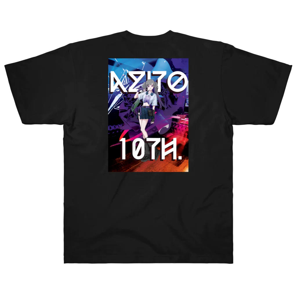 #azito10th オフィシャルグッズサイトのazito10th ヘビーウェイトTシャツ