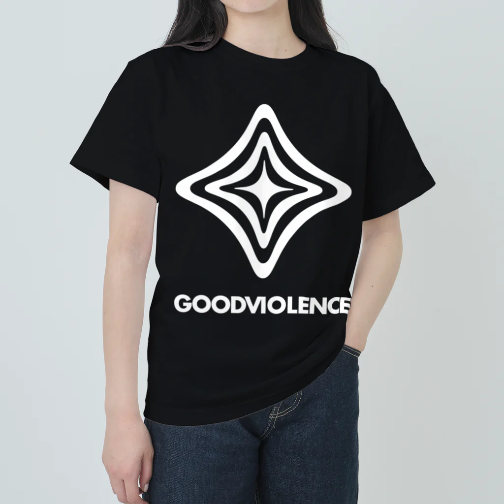 GOOD VIOLENCE STOREのビューティフルロゴ Heavyweight T-Shirt