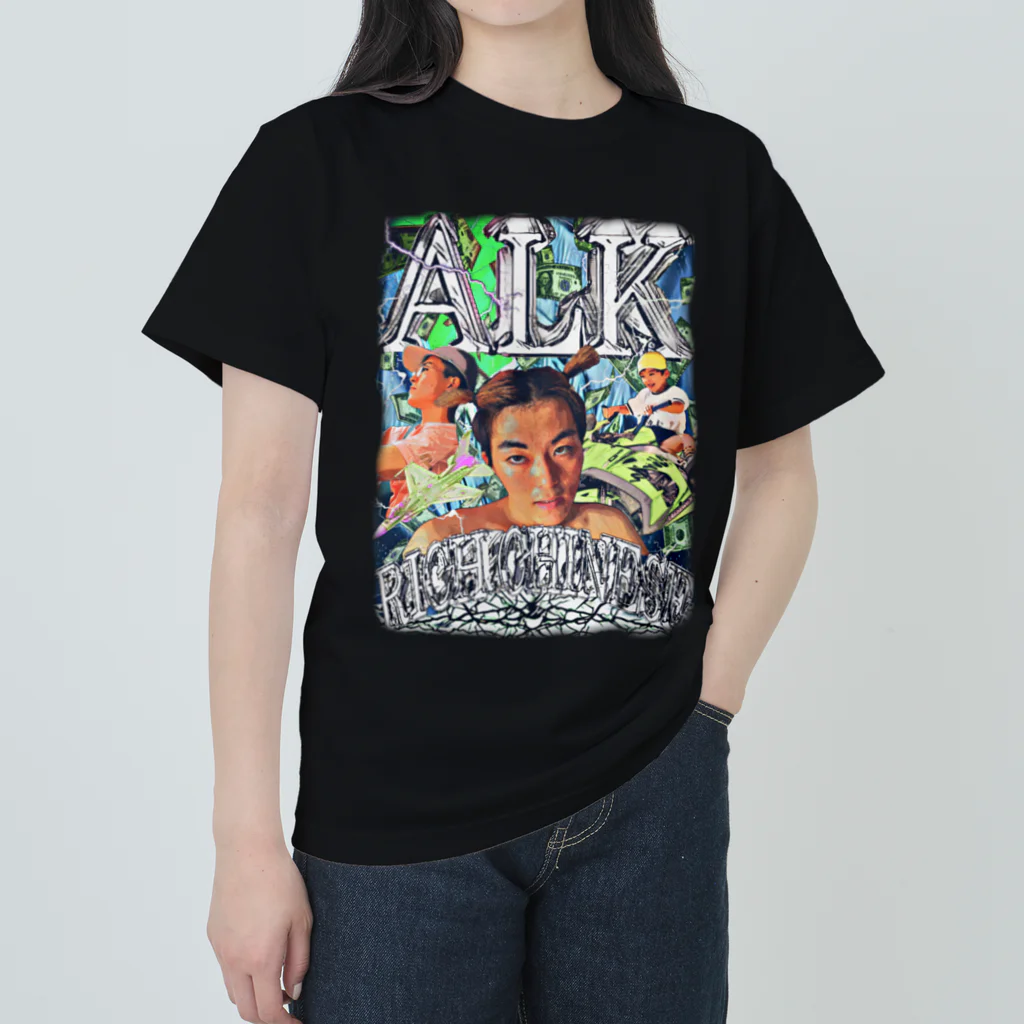 WARABA O.HのALK RAPTEE ヘビーウェイトTシャツ