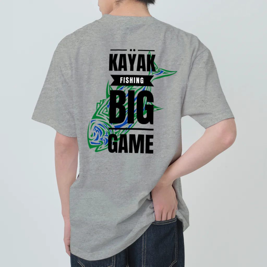 アイランドライフのkayakBiggame Heavyweight T-Shirt