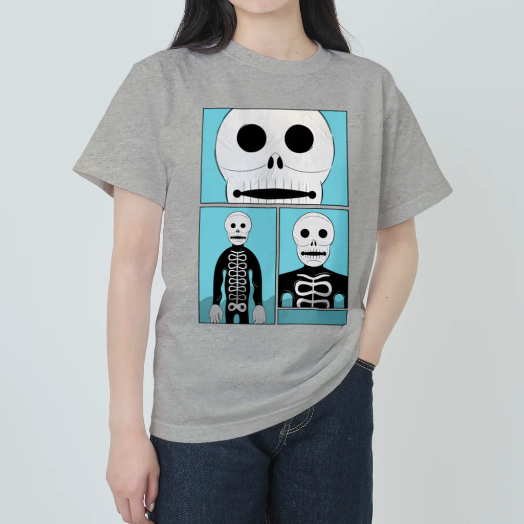 青山健一の最後くん ヘビーウェイトTシャツ