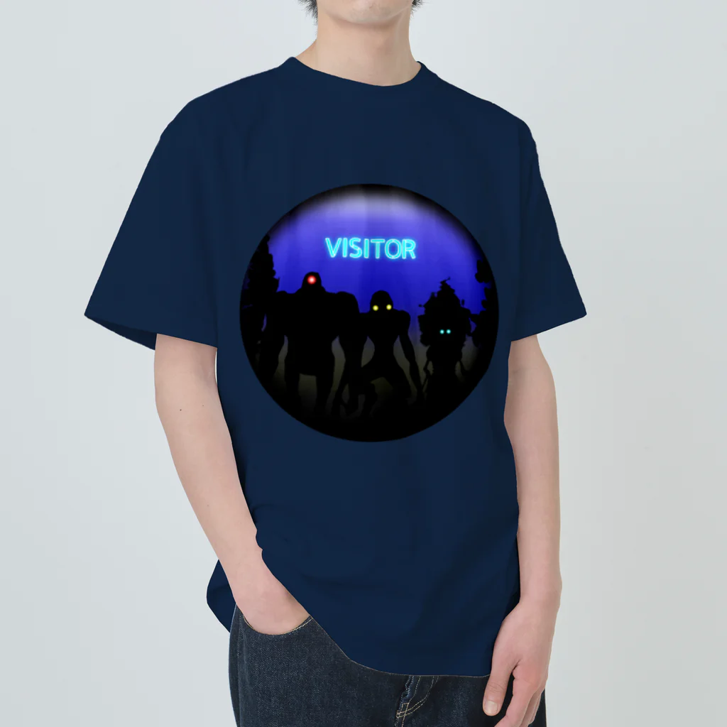 Ａ’ｚｗｏｒｋＳのVISITOR-来訪者- ヘビーウェイトTシャツ