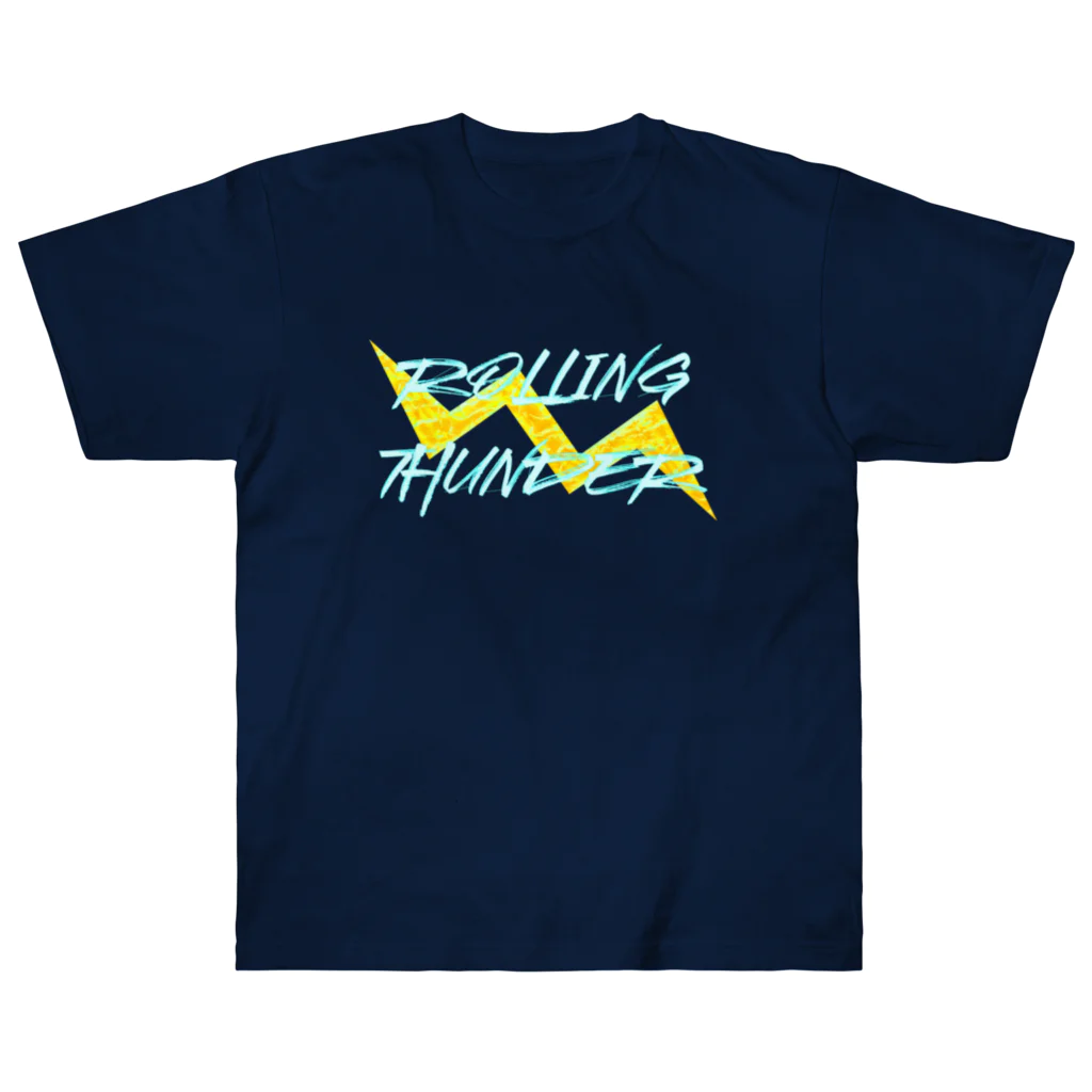 Ａ’ｚｗｏｒｋＳのROLLING THUNDER(英字＋１シリーズ) Heavyweight T-Shirt