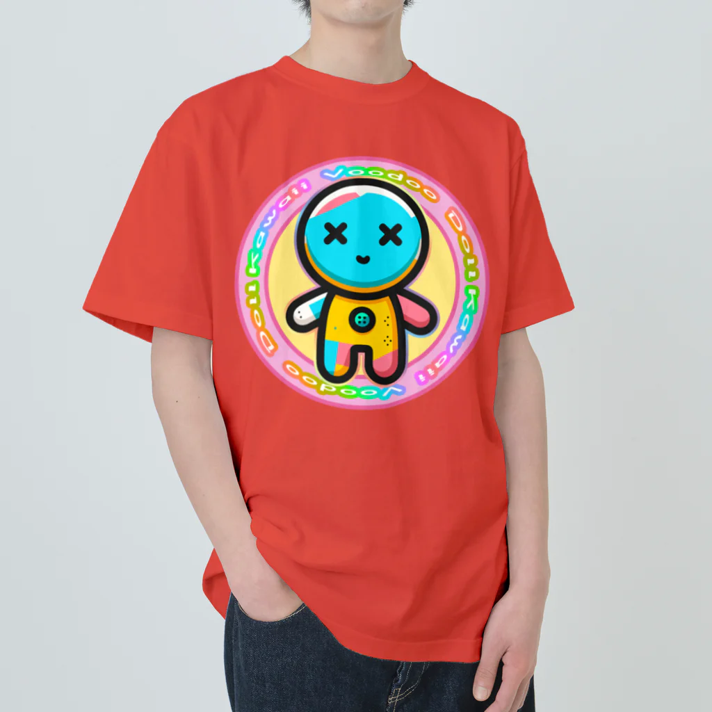 Ａ’ｚｗｏｒｋＳのかわいいブードゥー人形 Heavyweight T-Shirt