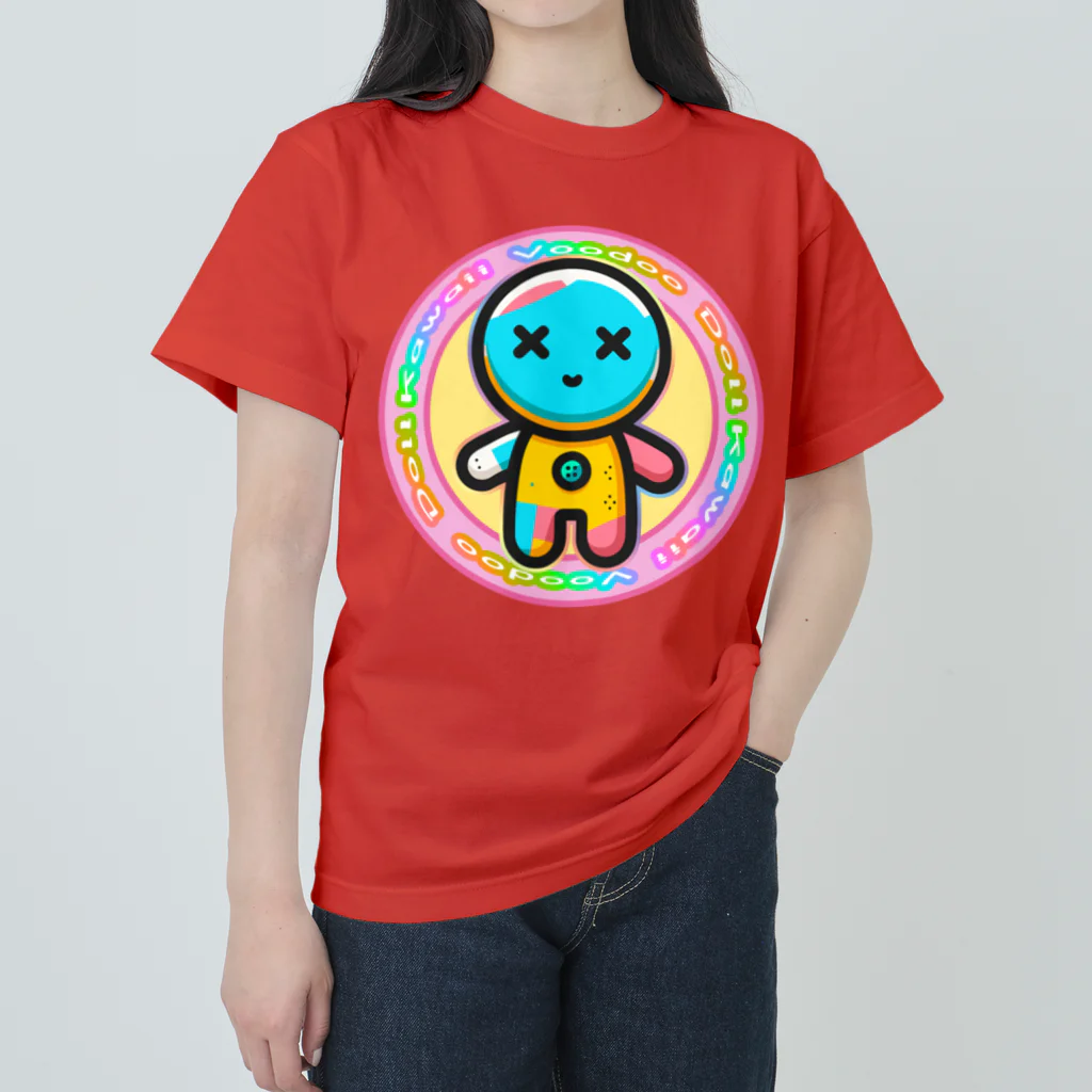 Ａ’ｚｗｏｒｋＳのかわいいブードゥー人形 Heavyweight T-Shirt
