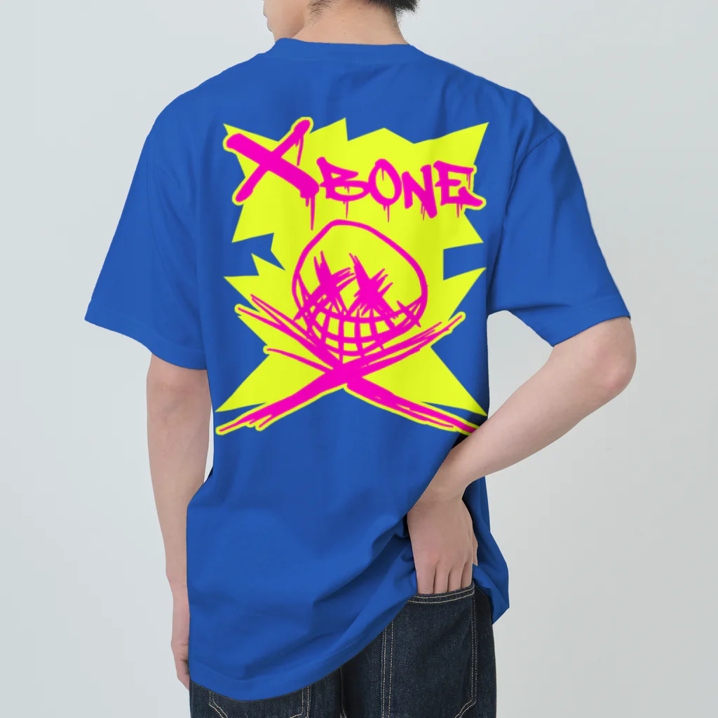 Ａ’ｚｗｏｒｋＳのRAKUGAKIXBONE PNKonYEL NEON Heavyweight T-Shirt