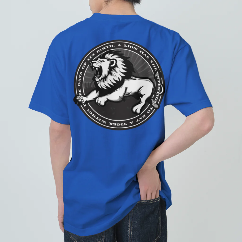 Ａ’ｚｗｏｒｋＳのLION IN A CIRCLE ヘビーウェイトTシャツ