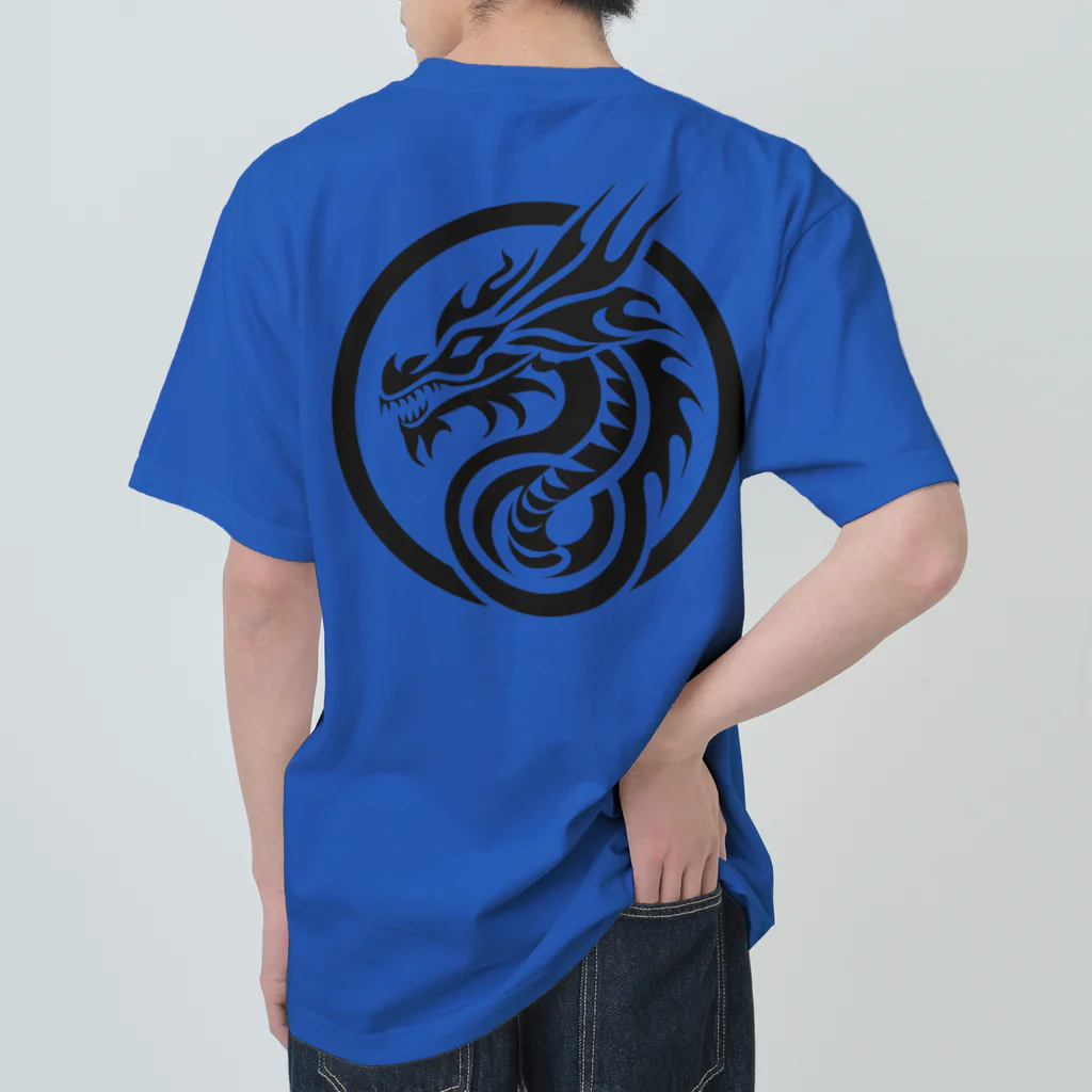 Ａ’ｚｗｏｒｋＳのドラゴンの紋章 Heavyweight T-Shirt